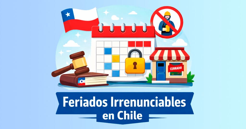 Feriados irrenunciables en Chile: qué son, cuáles existen y cómo funcionan